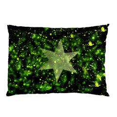 Star Blue Star Space Universe Pillow Case (two Sides) by Bajindul