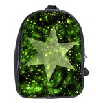 Star Blue Star Space Universe School Bag (XL) Front