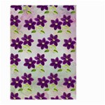 Purple Flower Large Garden Flag (Two Sides) Front