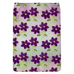 Purple Flower Removable Flap Cover (s) by Bajindul