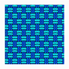 Pattern Graphic Background Image Blue Medium Glasses Cloth (2 Sides) by Bajindul