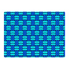 Pattern Graphic Background Image Blue Double Sided Flano Blanket (mini) 