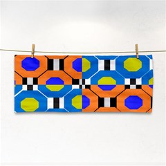 Octagon Orange Hand Towel by impacteesstreetwear