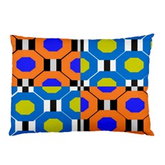 Octagon Orange Pillow Case by impacteesstreetwear