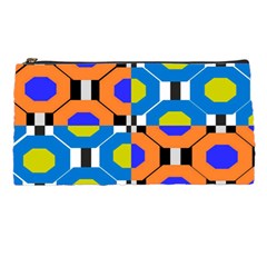 Octagon Orange Pencil Cases by impacteesstreetwear