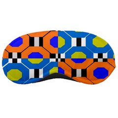 Octagon Orange Sleeping Mask by impacteesstreetwear