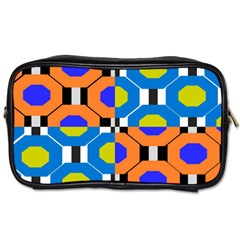 Octagon Orange Toiletries Bag (one Side) by impacteesstreetwear