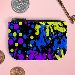 Painted Design 5 Mini Coin Purse by impacteesstreetweartwo