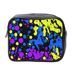 Painted Design 5 Mini Toiletries Bag (two Sides) by impacteesstreetweartwo