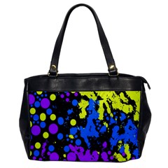 Painted Design 5 Oversize Office Handbag by impacteesstreetweartwo