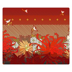 Autumn Pass Double Sided Flano Blanket (small)  by WensdaiAmbrose