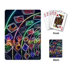 Dragon Lights Playing Cards Single Design by Riverwoman