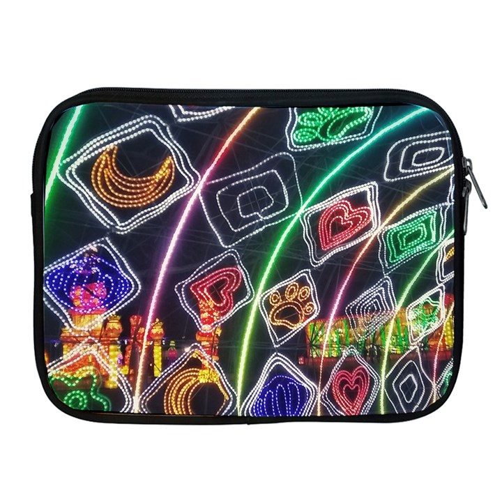 Dragon lights Apple iPad 2/3/4 Zipper Cases