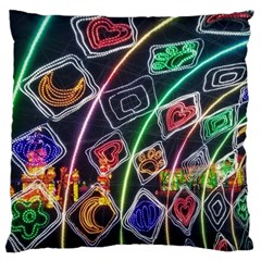 Dragon Lights Standard Flano Cushion Case (two Sides) by Riverwoman