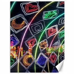 Dragon Lights Canvas 36  X 48  by Riverwoman