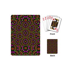 Paradise Flower In The Jungle Playing Cards (mini) by pepitasart