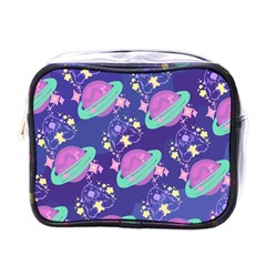 Sparkly Otterspace 2019 Wallpaper Mini Toiletries Bag (one Side)