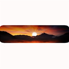 Sunset Sun Light Landscape Large Bar Mats by Pakrebo