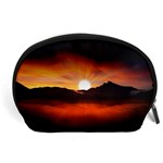 Sunset Sun Light Landscape Accessory Pouch (Large) Front