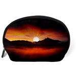 Sunset Sun Light Landscape Accessory Pouch (Large) Back