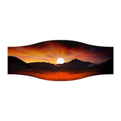 Sunset Sun Light Landscape Stretchable Headband by Pakrebo