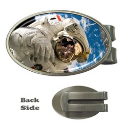 Astronaut Space Shuttle Discovery Money Clips (oval)  by Pakrebo