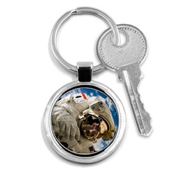 Astronaut Space Shuttle Discovery Key Chain (round) by Pakrebo