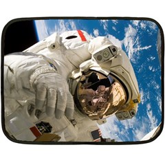 Astronaut Space Shuttle Discovery Fleece Blanket (mini) by Pakrebo