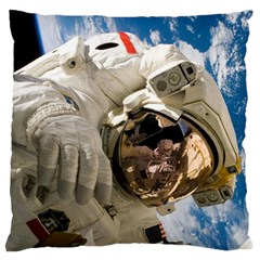 Astronaut Space Shuttle Discovery Large Flano Cushion Case (two Sides) by Pakrebo