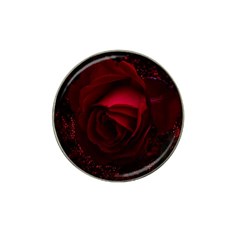 Rose Art Beautiful Beauty Bloom Hat Clip Ball Marker by Pakrebo