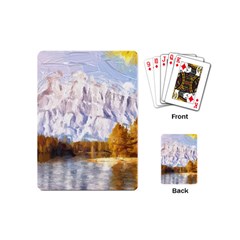 Painting Paint Landscape Nature Playing Cards (mini) by Pakrebo