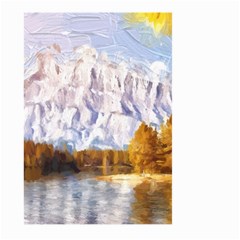 Painting Paint Landscape Nature Large Garden Flag (two Sides) by Pakrebo