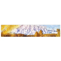 Painting Paint Landscape Nature Small Flano Scarf by Pakrebo