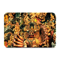 Sculpture Art Temple Tower Plate Mats by Pakrebo