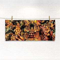 Sculpture Art Temple Tower Hand Towel by Pakrebo