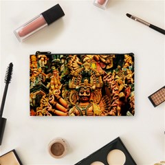 Sculpture Art Temple Tower Cosmetic Bag (small) by Pakrebo