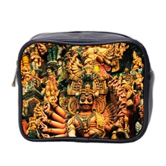 Sculpture Art Temple Tower Mini Toiletries Bag (two Sides) by Pakrebo