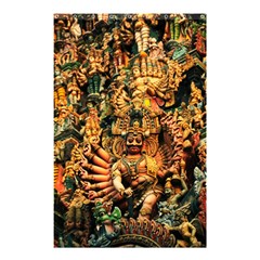 Sculpture Art Temple Tower Shower Curtain 48  X 72  (small) 