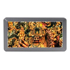 Sculpture Art Temple Tower Memory Card Reader (mini) by Pakrebo