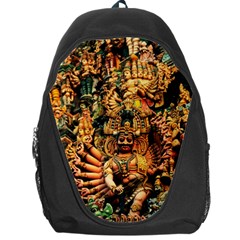 Sculpture Art Temple Tower Backpack Bag by Pakrebo