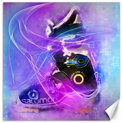 Ski Boot Ski Boots Skiing Activity Canvas 16  X 16  by Pakrebo