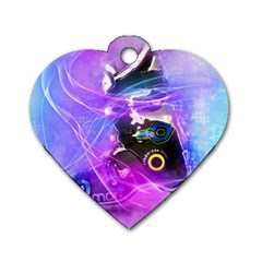 Ski Boot Ski Boots Skiing Activity Dog Tag Heart (two Sides) by Pakrebo