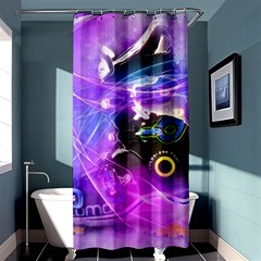 Ski Boot Ski Boots Skiing Activity Shower Curtain 36  X 72  (stall)  by Pakrebo