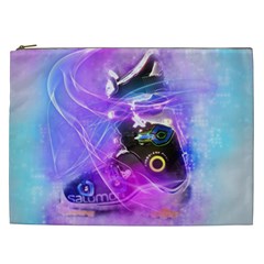 Ski Boot Ski Boots Skiing Activity Cosmetic Bag (xxl) by Pakrebo