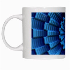 Pattern Background Texture White Mugs