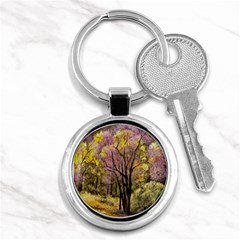 Outdoor Nature Natural Woods Key Chain (round) by Pakrebo