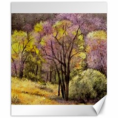 Outdoor Nature Natural Woods Canvas 8  X 10  by Pakrebo