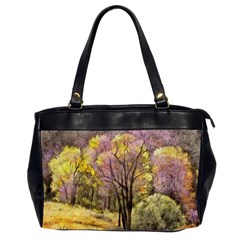 Outdoor Nature Natural Woods Oversize Office Handbag (2 Sides) by Pakrebo