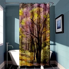 Outdoor Nature Natural Woods Shower Curtain 36  X 72  (stall)  by Pakrebo