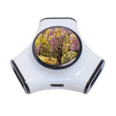 Outdoor Nature Natural Woods 3-port Usb Hub by Pakrebo